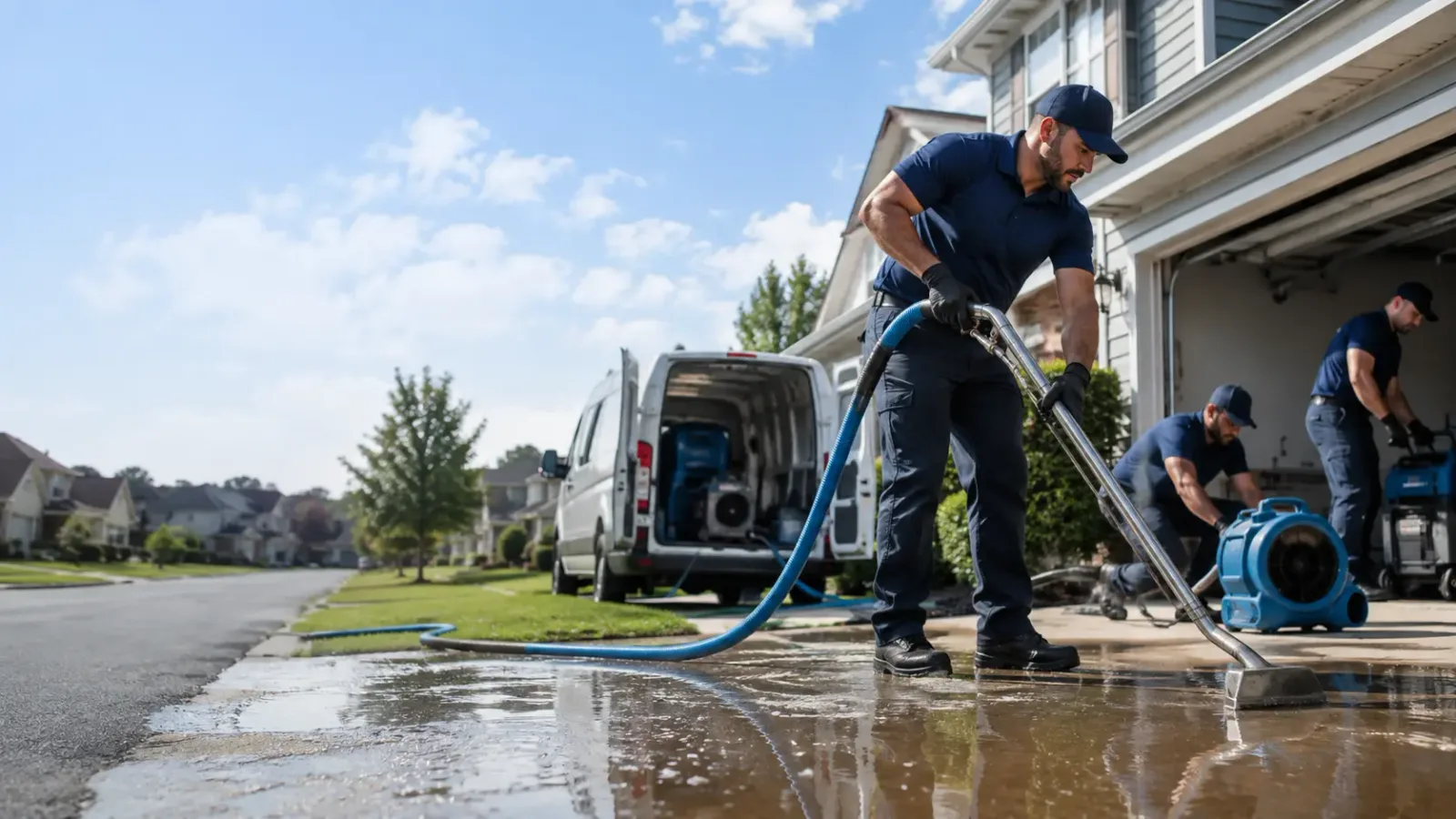 Flood Damage Restoration in Haubstadt, IN